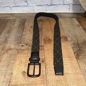 Danbury braided elastic stretch golf belt size M